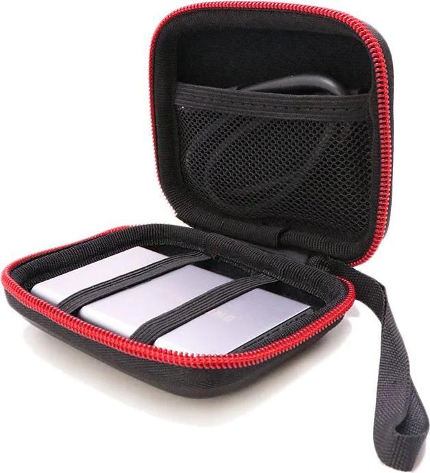 Image du produit Only-Bags.Store Disques durs Sac de transport pour Samsung T7 Touch-SSD. Résistant aux chocs Étui dur Organisateur