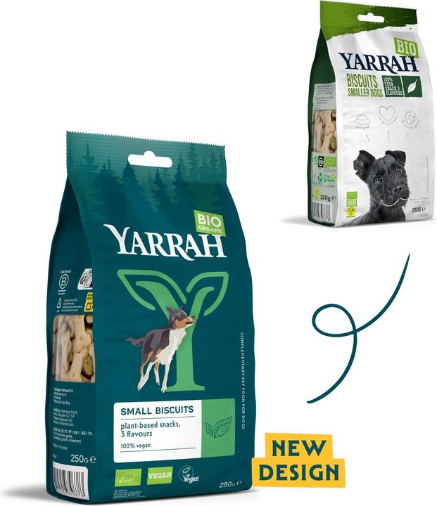 Produktbild Yarrah Snack Multi Hundekekse Vega Bio (Junior, Senior, Adult, 1 Stk., 250 g)