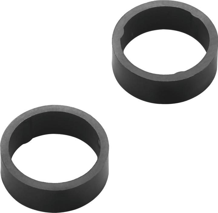 Produktbild FSB Ausgleichshülse Stütznocken 10 auf 12 mm, Kunststoff schwarz (Türgriff)