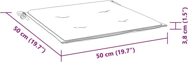 Actual product image VidaXL Gartenmöbel (50 cm)