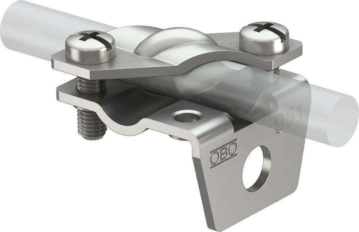 Produktbild OBO Bettermann OBO 951 Universal-Erdungsklemme VE: 10St.
