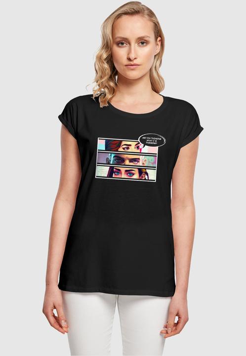 Image du produit Merchcode Tee shoulder étendu Ladies Thinking Comic - 117875 (4XL)