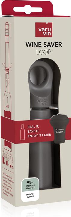 Actual product image Vacu Vin Wine pump Loop graphi (Wine pump)