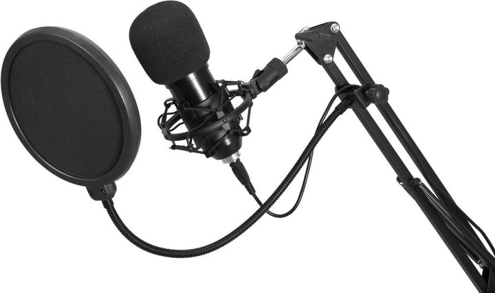 Actual product image Omnitronic USB Microphone 1ndensator Broadcast Microphone Set