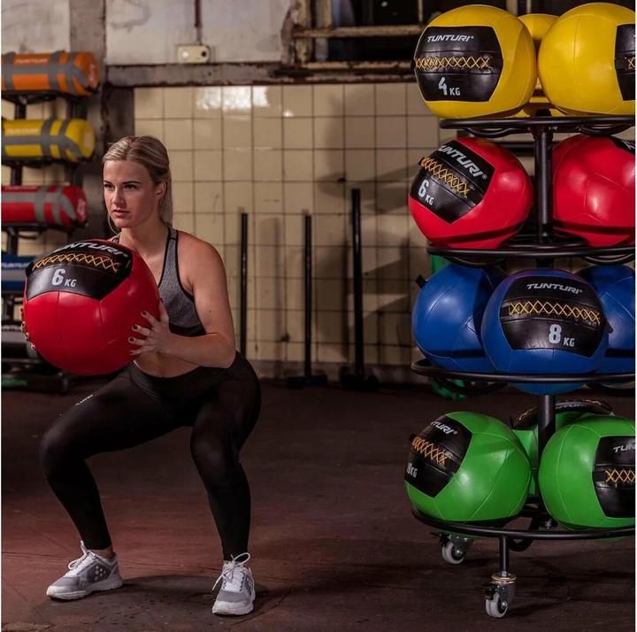Produktbild Tunturi Wall Balls Cross Training Wandbälle (4 kg, 350 mm)