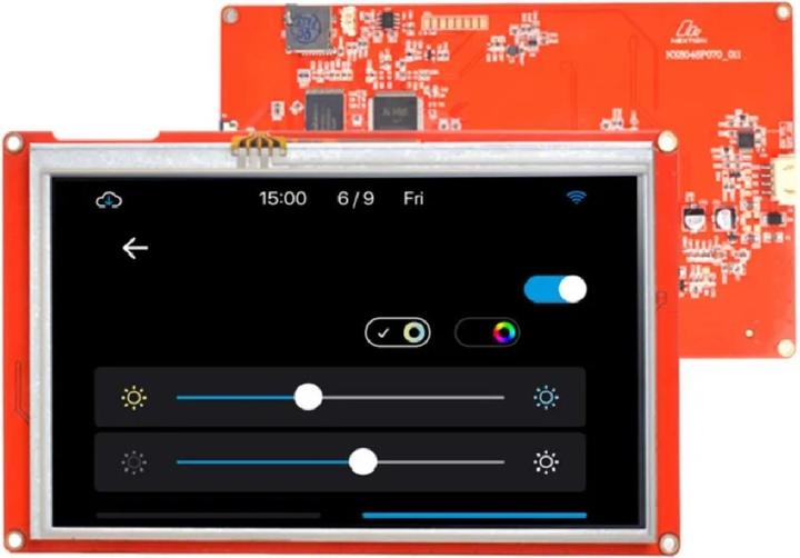 Actual product image Sonoff Nextion Intelligent 7 inch 800x480 TFT Touch Display
