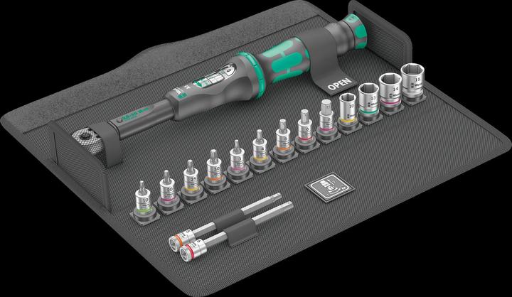 Actual product image Wera Bicycle Set Torque 1 (1/4", 2.50 Nm, 25 Nm)
