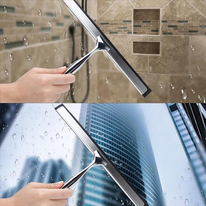 Actual product image Intirilife Window squeegee in SILVER