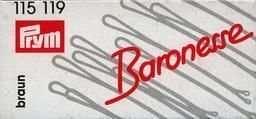 Produktbild Baronesse Klemmen 120er Box 4cm braun BA (12 Stk.)
