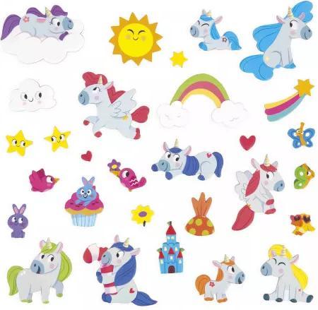 Actual product image Janod Magnetistories Unicorn