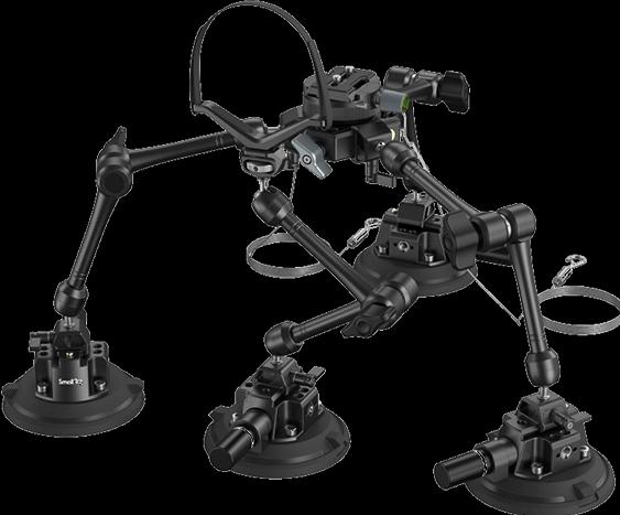 Actual product image SmallRig Suction Cup Camera Support Kit SC-15K for Vehicle Shooting 3565B