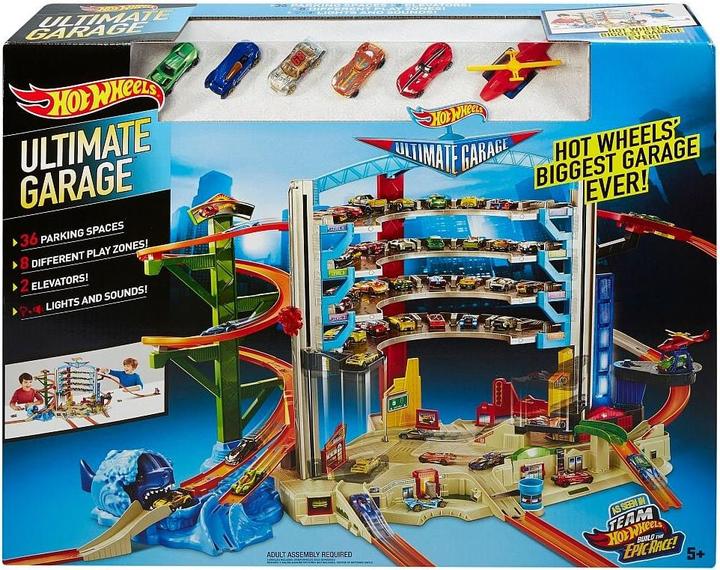 Produktbild Hot Wheels City Ultimative Garage mit Hai-Angriff