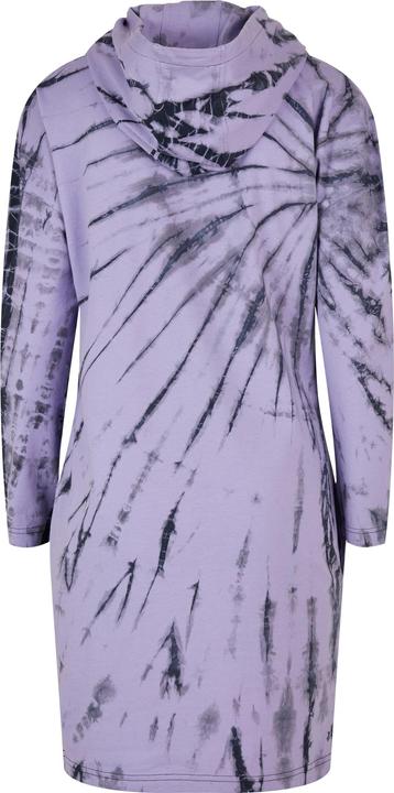 Actual product image Urban Classics Ladies Oversized Tie Dye Hoody Dress (M)
