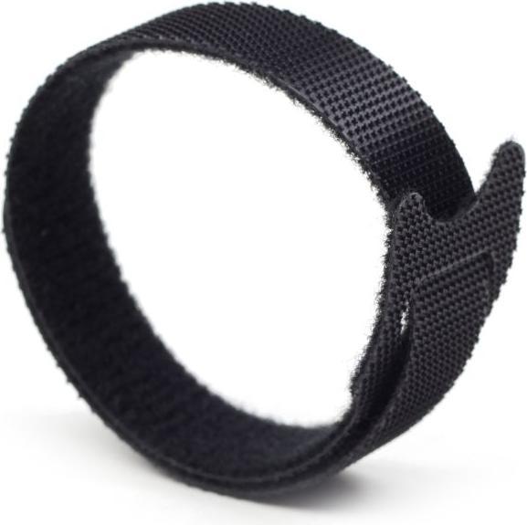 Actual product image Gembird VT-210X12 cable tie Black 100 pc(s) (Velcro cable ties, 210 mm, 100 pcs.)