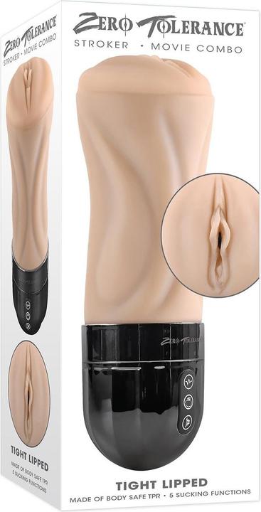 Actual product image Zero Tolerance Tight Lipped Masturbator Flesh 24,5 cm
