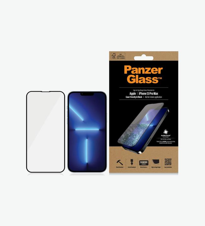 Actual product image PanzerGlass Display protection (1 Piece, Apple iPhone 13 Pro Max)
