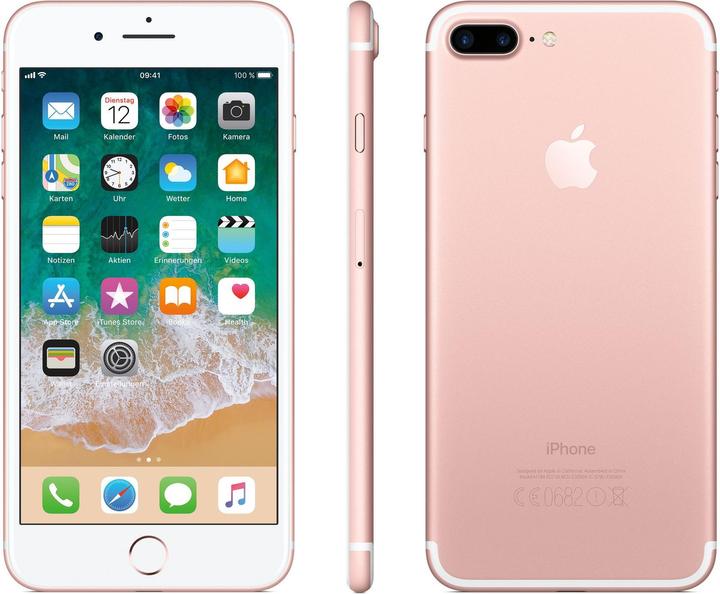 Produktbild Apple iPhone 7 Plus (32 GB, Rose Gold, 5.50", Single SIM, 12 Mpx, 4G)