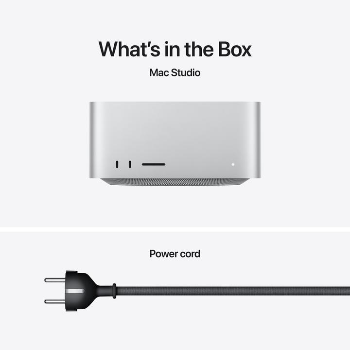 Image du produit Apple Mac Studio - 2025 (M4 Max, 36 Go, 2000 Go, Apple M4 Max 32 cœurs)