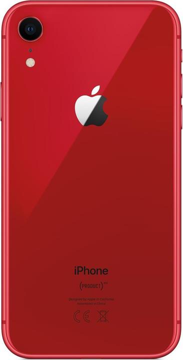Image du produit Apple iPhone XR (64 Go, (PRODUCT)​RED, 6.10", SIM + eSIM, 12 Mpx, 4G)