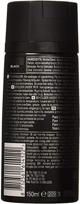 Produktbild AXE Black (Spray, 150 ml)