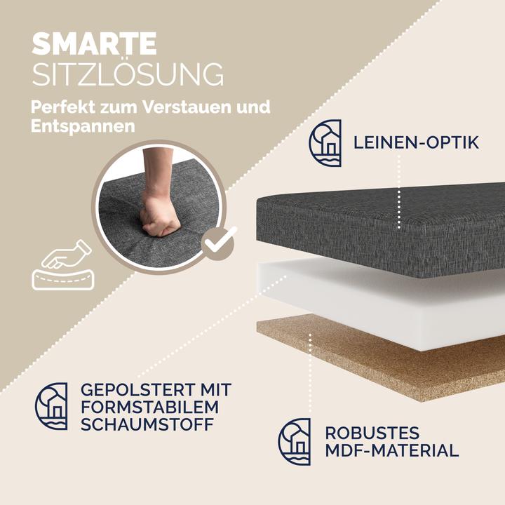 Image du produit Casaria Banquette (115 cm)