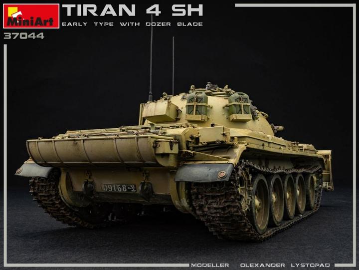 Actual product image Mini art Tiran 4 Sharir Early Type w/Dozer Blade