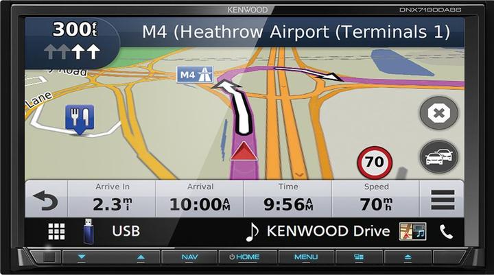 Actual product image Kenwood DNX-7190DABS (Apple Carplay, Android car)