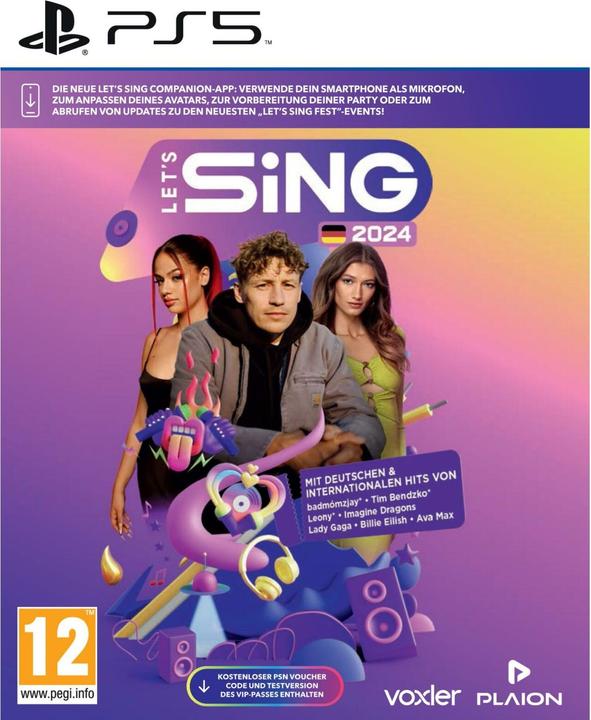 Image du produit Ravenscourt Let's Sing 2024 German Version (PS5, DE)