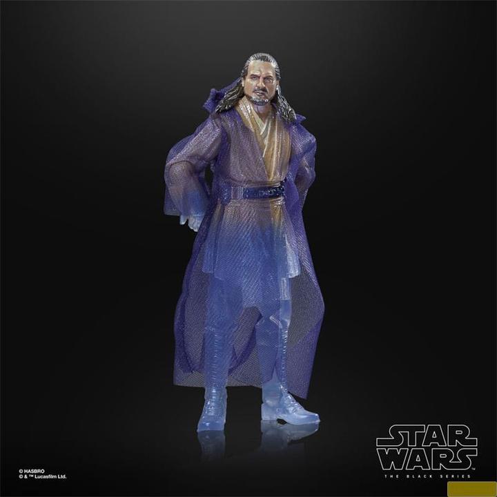 Image du produit Hasbro STAR WARS - Qui-Gon Jinn (Esprit de la Force) - Fig. Black Series 15cm