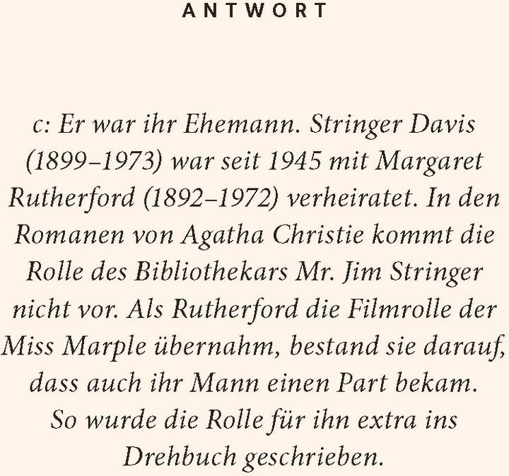 Nährwerte und Zutaten Berühmte Detektive-Quiz (Deutsch)