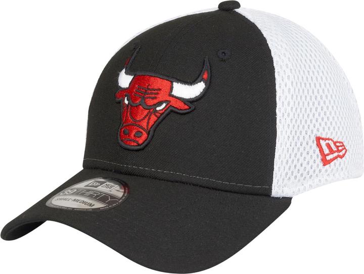 New Era 39Thirty Stretch Mesh Cap - Chicago Bulls - M/L (M/L)