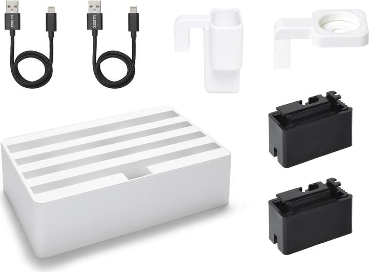 Image du produit Alldock Set Chargeur Apple Medium blanc