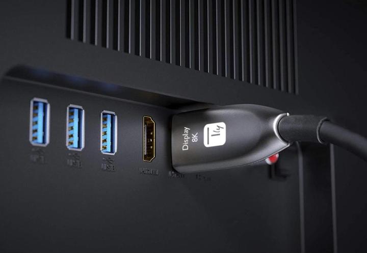 Produktbild Techly HDMI 8K 60Hz AOC LWL Kabel 10m (10 m, HDMI)