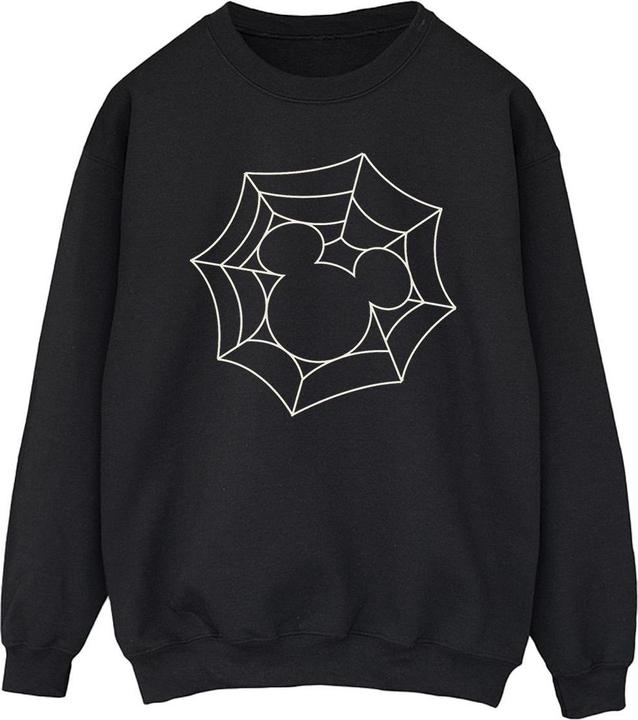 Actual product image Disney Mens Mickey Mouse Spider Web Sweatshirt (L)