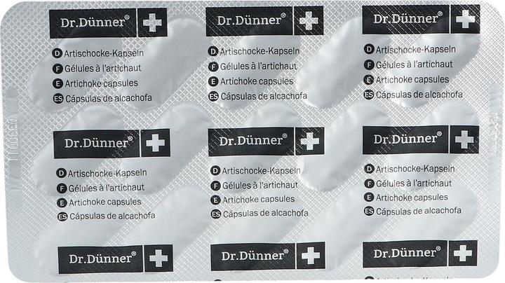 Produktbild Dr. Dünner Artischocke Leberfunktion (30 Stück, Kapseln, 37 g)
