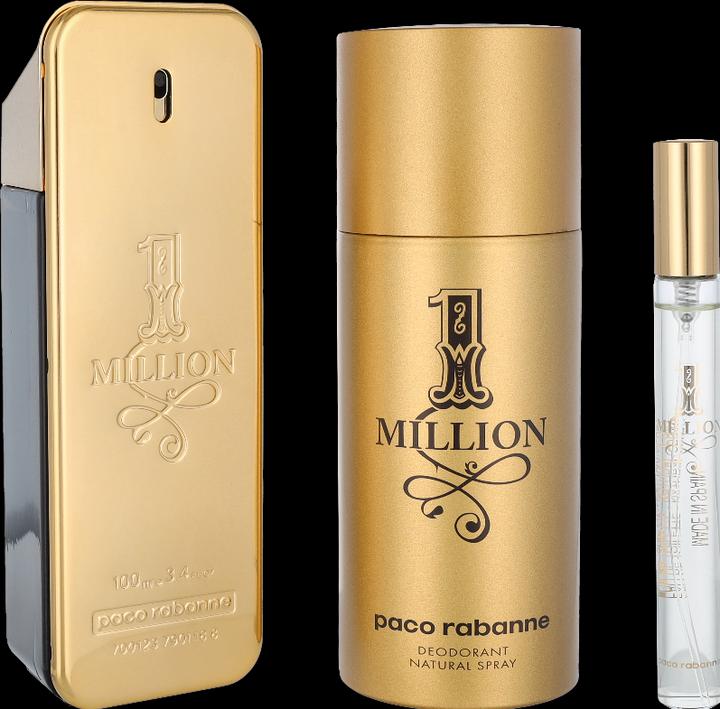 Actual product image Paco Rabanne 1 million gift set (Fragrance set)