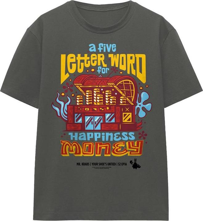 Image du produit Spongebob Squarepants - T-shirt MONEY - Adulte (L)
