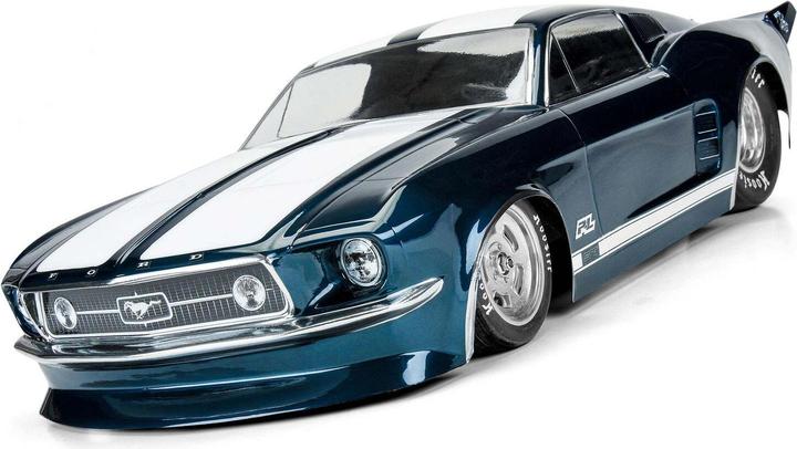 Immagine prodotto Proline Carrozzeria Ford Mustang 1967 Drag non verniciata, 1:10