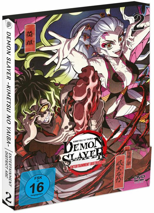 Actual product image Demon Slayer: Kimetsu no Yaiba - Entertainment District Arc - Vol.2 - (DVD) (DVD, 2025, German, Japanese)