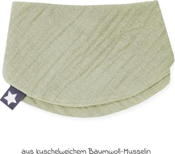 Produktbild Julius Zöllner Dreieckstuch Musselin Lime