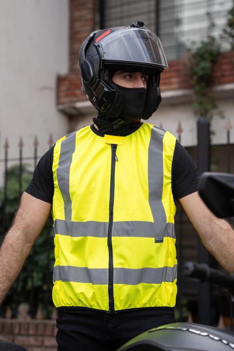 Produktbild Korntex Hi-Vis Motorrad-Weste (XXL)