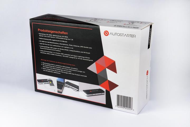 Produktbild Autostarter Voltmaster 12+24V (850 A, 20000 mAh)