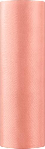 Image du produit Partydeco Satin Plain, coral, 0.16 x 9m (1 pc. / 9 lm)