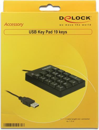 Actual product image Delock 12481 (Numeric keypad, Cable)