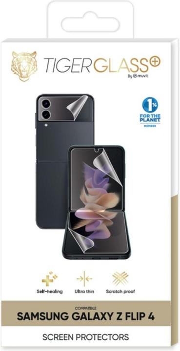 Produktbild Tiger Widerstandsfähige Glas-Folie (1 Stück, Samsung Galaxy Z Flip4)