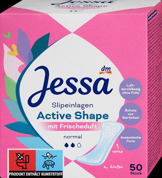 Produktbild dm Jessa Slipeinlagen Active Shape Frischeduft (Slipeinlagen)