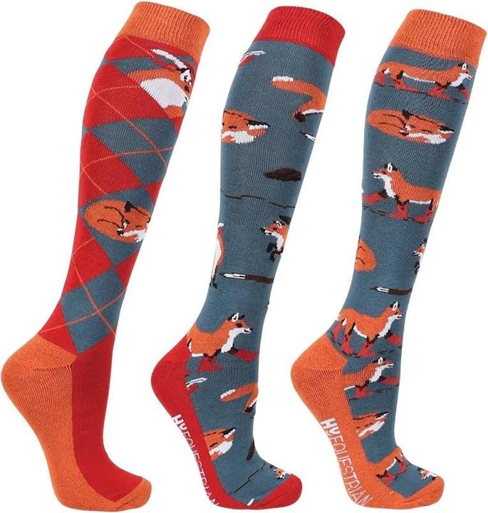 Immagine prodotto Hy Frivolous Calzini Volpe Adulto Unisex Misura Confezione 3 (confezione da 3, 37 - 42)