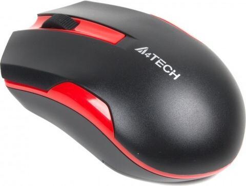 Produktbild A4Tech A4 TECH V-TRACK G3-200N-1 A4TMYS46038 optische Maus (optisch, 1000 DPI, schwarze Farbe) (Kabellos)