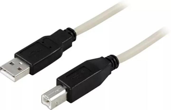 Deltaco Cavo USB 2.0 A/B - 2m - 2m - USB A - USB B - Maschio/Maschio - 480 Mbps (2 m, USB 2.0)