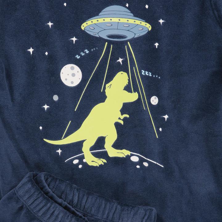 Immagine prodotto La Redoute Collections Pigiama di velluto con motivo nottilucente (110)